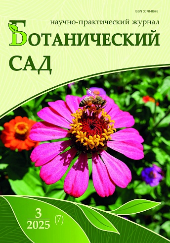 №3 (7) 2025 Ботанический сад