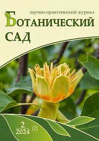 №2 (2) 2024 Ботанический сад